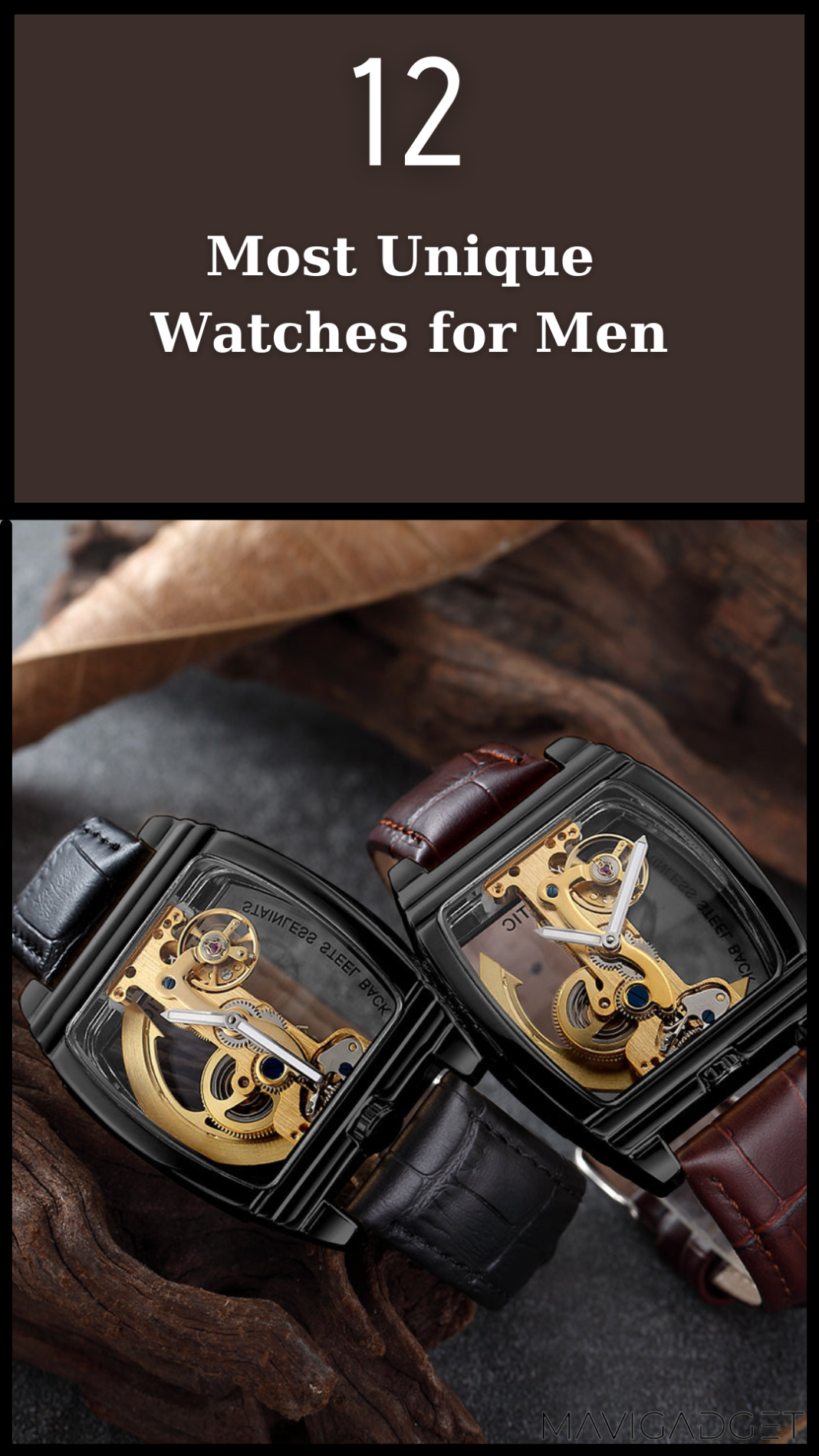 12 Most Unique Watches for Men | Mavigadget - Blog