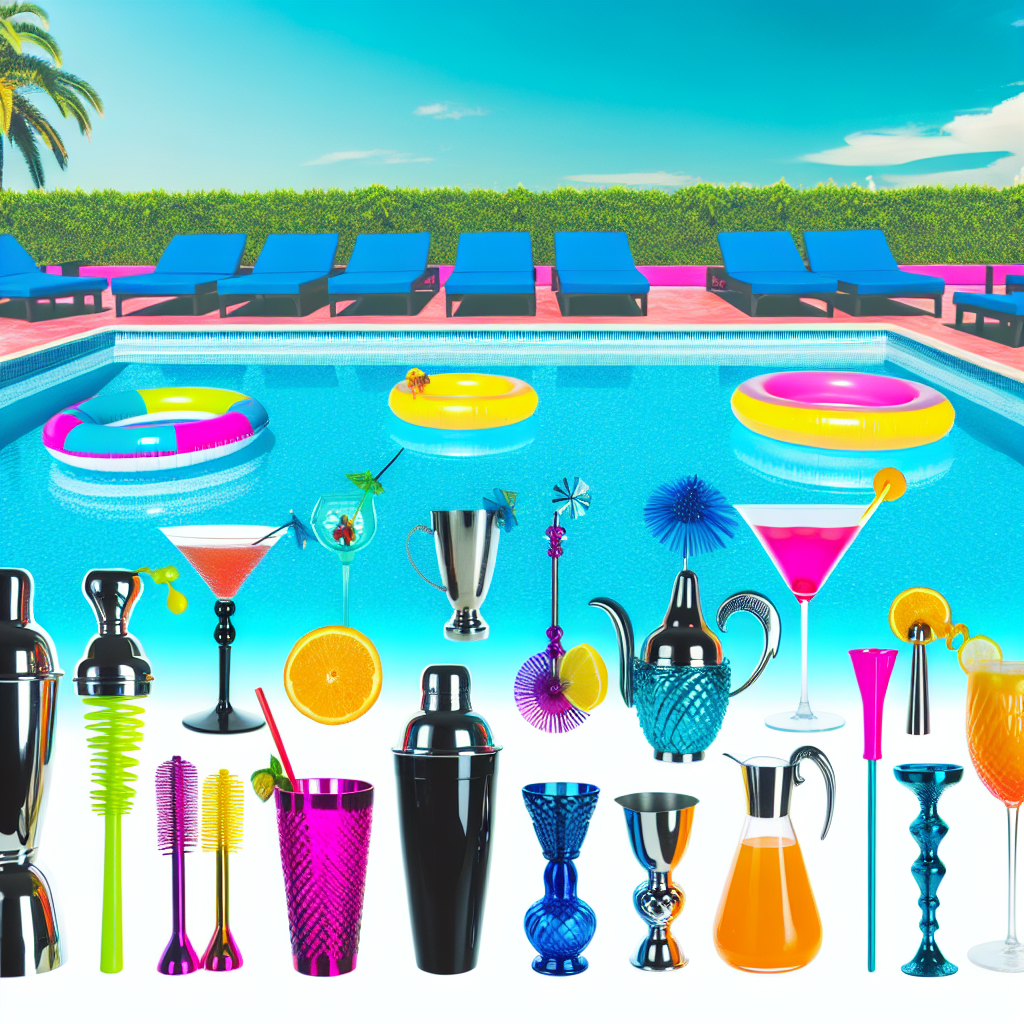 13 Must-Have Cocktail Accessories for the Ultimate Pool Party: Elevate ...