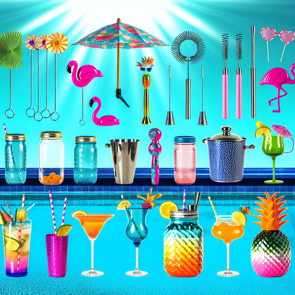 13 Pool Party Cocktail Accessories to Impress Your Guests | Mavigadget ...