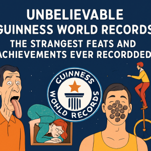 Unbelievable Guinness World Records: The Strangest Feats and Achievements Ever Recorded