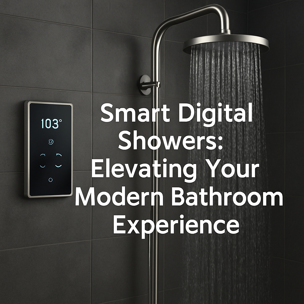 Picture of Smart Digital Showers: Elevating Your Modern Bathroom Experience ...