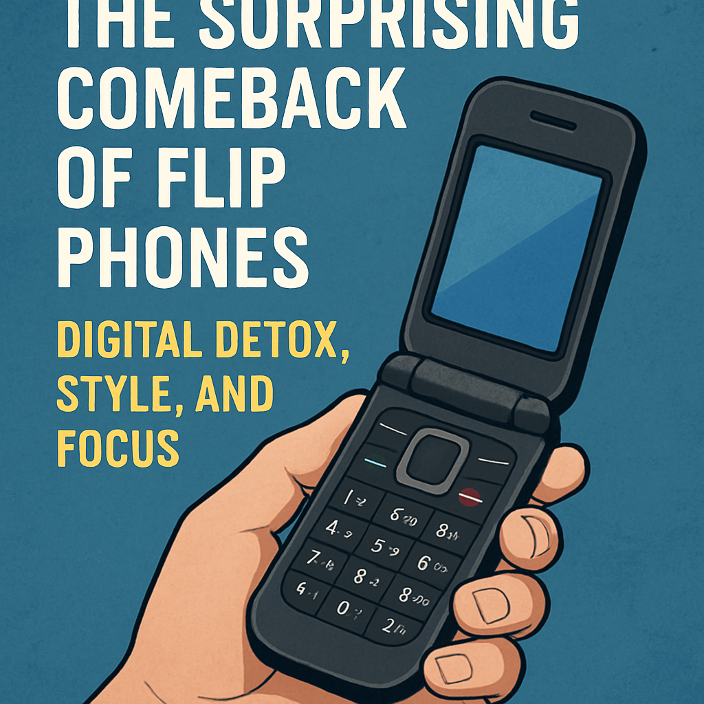 The Surprising Comeback of Flip Phones: Digital Detox, Style, and Focus ...