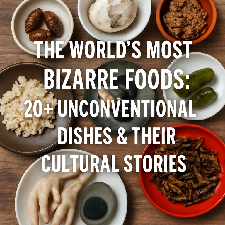 The World’s Most Bizarre Foods: 20+ Unconventional Dishes & Their ...