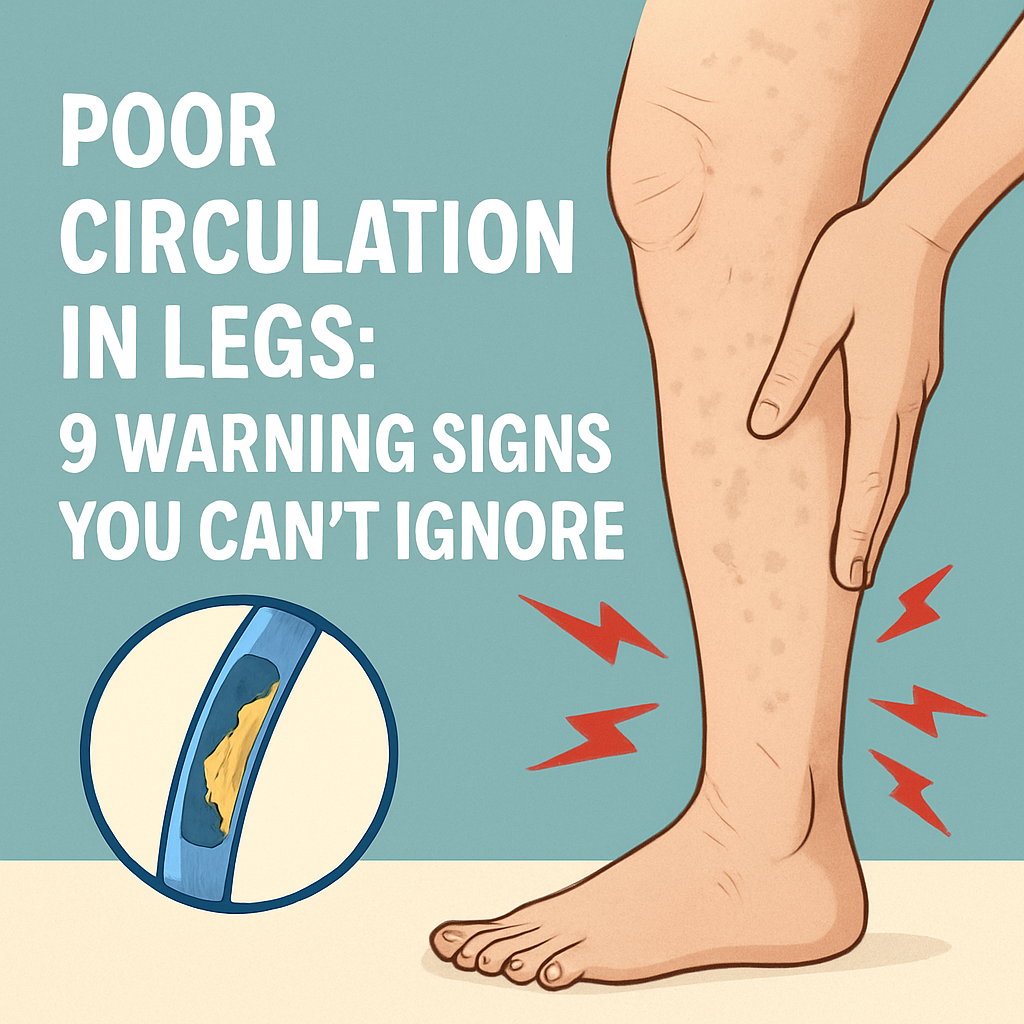 Poor Circulation in Legs: 9 Warning Signs You Can’t Ignore | Mavigadget ...