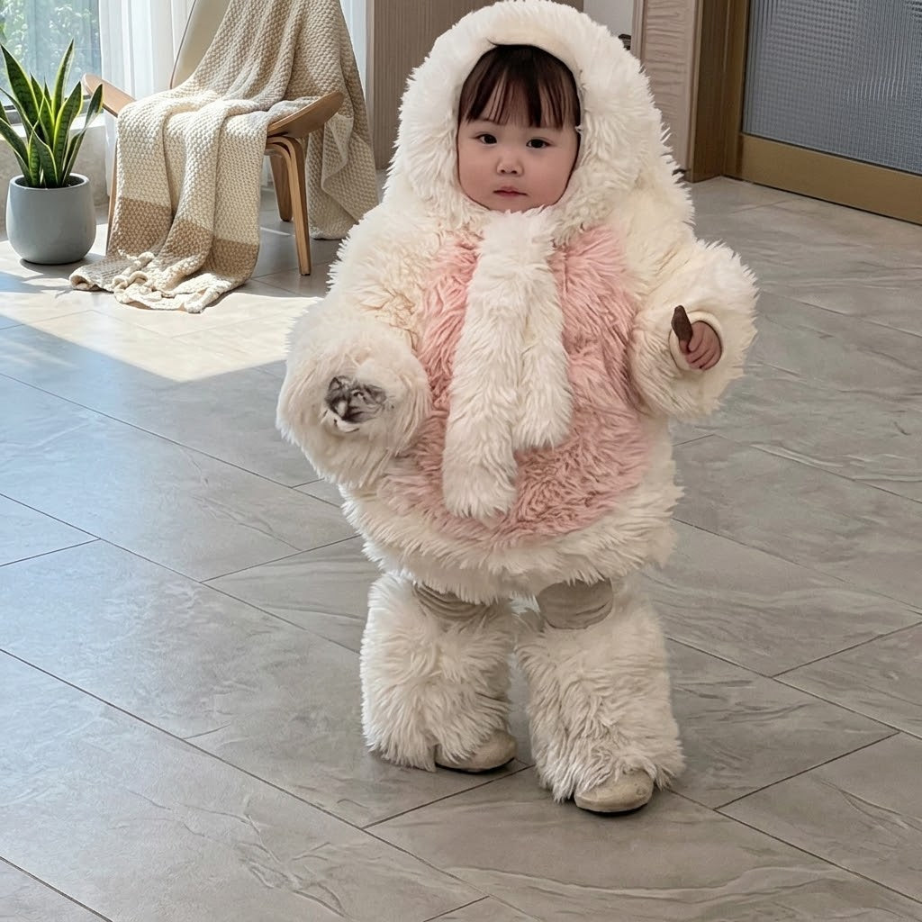 Fluffy Bunny Kids Dress: The Coziest & Most Playful Winter Gift Idea for  Kids | Mavigadget - Blog